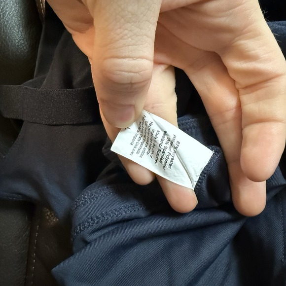 Beyond Yoga Spacedye Under Lock and Key Dress Womens Sz Large Navy Made in USA - Picture 10 of 10